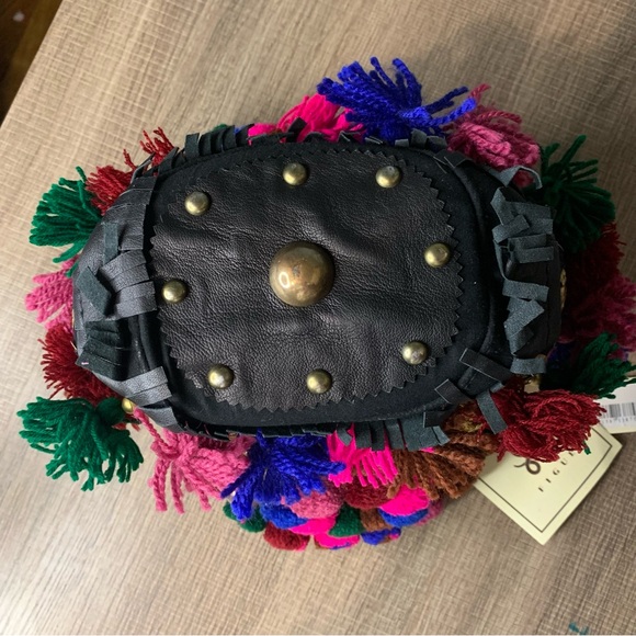 NWT FIGUE Frida Mini Tuk Tuk Tote bag Multicolor OS - Picture 2 of 13